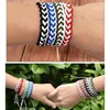 Charm Bracelets Fashion Colorful Woven Rope String Hand Student Lovers Party Birthday Gifts Jewelry Bracelet Wholesale