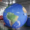 الأنشطة في الهواء الطلق LED LED Solar System Nine Planet Planatable Balloon للبيع