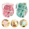 Dog Apparel Diaper Pants Fashionable Elastic Band Design Convenient Cartoon Print Pet Underwear Accessories