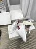 2023NEW Men Brand Flat Sneaker Buty Casual Buty na płótnie skórzane litera nakładki na platformę modową męską damską sneakers