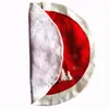 Christmas Decorations Embroidered High Quality Tree Skirt Santa Claus Red White For Patry Home El Top Grade Decor