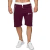 Men Summer Slim Shorts Gym Fitness Bodybuilding Running Male Short Pant Knee Length Breathable Mesh Sportswear designers beach pants S-4XL