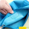 Simple Fashionable Dumpling toiletry Cosmetic Storage Bag Candy Color Ladies Pouch Nylon Waterproof Travel Dumpling Shape Makeup