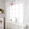 カーテン1 PCS LOVE HEART STRING WINDOW DOOR DOOR DIVIDER LIVING ROOM CURTEANS装飾バランス100 200cm