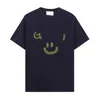 مصمم Mens T Shirt العلامة التجارية الفاخرة جولة الرقبة قصيرة الأكمام الصيف Tee في الهواء الطلق رسالة الموضة طباعة محبي القطن النقي الملابس x9k5#