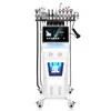 2024 Latest Hydrodermabrasion Oxygen Aqua Jet Skin Rejuvenation Hydrating Magic Bubble Deep Cleaning Anti-bacteria Ion Wrinkle Remove 13 in 1 Beauty Salon