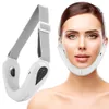 Массажер EMS Massager V-Line Lifting с красным и синим легким вибрационным массажером для потери массажа уменьшает двойной подбородок 230406