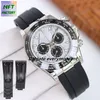 NFT Factory Men's Watches 116508 116518 Automatic Mechanical Time Code Cal.4130 Waterproof Watch Sapphire Ceramic Ring Rubber Band Stainless Steel Wristwatch-1
