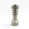 Titanium Nail Domeless 2 IN 1 10mm Male Female Dual Function Screw GR2 Smoking Pipe Water Pipes Dab Rigs Wax Tools