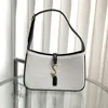 Mulheres ombro dag designer saco hobo le5a7 sacos de luxo bolsa de alta qualidade algodão cânhamo underarm saco moda feminina bolsa carteira senhora meio mês bolsa preta