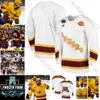 Mike Koster Minnesota Hockey 23 Frozen Four Jersey Cal Thomas Aaron Huglen Connor Kurth Garrett Pinoniemi Colin Schmidt Brody Lamb Minnesota Golden Gophers Jerseys