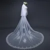 Bridal Veils Real Pos Two Layer 3 Meters Long Lace Wedding Veil With Comb Voile De Mariee Veu Noiva Accessories