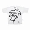 Mens T-Shirt Graffiti Tees Palms Palmangel City Designer Limited INKJET Graffiti Letter Printing Mens Womens Sailbat Shorted Seleved Hip Hop Tees #A1