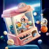 Инструменты мастерская кукольная машина монета монета играет игра Mini Claw Catch Toy Machines Куклы Maquina Dulces Kids Interactive Toys Подарки на день рождения 230406