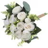 Fiori decorativi Fiore artificiale Bouquet da sposa Decorazione da tavola nuziale Decorazione da viaggio fresca da sposa