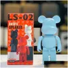 Новинка игры Bearbrick Динамик Насилие Медведь Bluetooth Мультфильм Tws Беспроводной мобильный телефон Украшения для ноутбука Домашний декор T221013 Drop D Dh0Ej