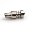 Titanium Nail Domeless 2 IN 1 10mm Male Female Dual Function Screw GR2 Smoking Pipe Water Pipes Dab Rigs Wax Tools