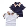 Polo per neonato alla moda, abbigliamento per bambini, polo per ragazzi, maglietta per bambini, top sportivi 2-6T