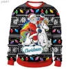 Moletom com capuz masculino novo moletom de natal masculino papai noel roupas gráficas oversized longo sle topos moda masculina/feminina pulôver universall231107