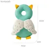 Kuddar 1-3T Småbarn Baby Head Protector Safety Pad Cushion Back Here skadade Angel Bee Cartoon Security Pillows Protective HeadGearl231107