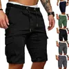 Herren-Shorts Herren-Shorts Herren-Casual-Camouflage-Kampfhose Militär-Armee-Cargo-Arbeitshose Outdoor-Laufsport-Jogginghose W0412