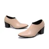 Kleid Schuhe Zapatos Para Hombre High Heels Oxford Loafer Für Männer Männlich Echtes Leder Qualität Italienische Formale
