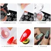 Kits de arte unhas de estampa Conjunto de gelatina com modelo de raspador impressão de estampamento de silicone Ferramentas de manicure Acessórios Manicure Supply Supply