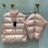 Piumino da donna di design da donna triangolo in metallo cappotto invernale caldo piumino maniche staccabili piumino caldo da esterno