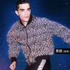 Herrjackor Superield Black Technology Pearl-Tech Butterfly Baseball Uniform Trend Jacket Reflekterande Night Running Suit Youth