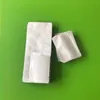 200 Teile/los Silber Open Top Reine Aluminium Folie Paket Tasche Mylar Heißsiegeln Snack Kaffee Pulver Lagerung Beutel Lebensmittel Handwerk verpackung Odtc