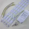 Światła sufitowe 3set 52 cm LED PCB Light Płyta SMD 5730 DIMMABLE Pasek 8 W 16W 24W 32W Mieszanka kolorowa z rurką kierowcy