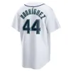 2023 S-3XL Personnalisé 44 Julio Rodriguez Jersey 24 Ken Griffey Eugenio Suarez Mariners Ty France 3 J.P. Crawford 13 Abraham Toro 12 Evan White 51 Maillots de Baseball Ichiro