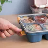 Bento lådor idealisk läckofast lunchlåda för barn. Mamma väljer BPA -gratis kemiskt färgämne gratis mikrovågsugn och diskmaskin Safe Lunch Container 230407