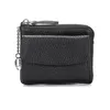 Wallets Women Genuine Leather Lady Mini Zipper Coin Purse Female Small Change Holder Wallet With Key Ring