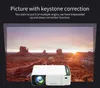 Portable T5 LED 4K 2600 Lumens 1080P HD Video Projector USB Beamer for Home Cinema Optional Wifi Projectors Retail s