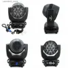 Moving Head Lights LED 19x15W RGBW beam Wash/Zoom Light Professional DJ/Bar LED Stage Machine DMX512 Light LED Zoom Beam Circle control Moving Head Q231107