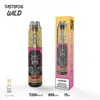 野生の使い捨ての蒸気7200パフTastefog air ajdustable e-cigarette wholesale oem