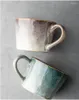 Mugs 2PCS Creative Couple Mug Gift Matching Cup Household Ceramic Water Retro Coffee