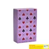 Pokerstijl Plastic sigarettenkoffer Cover Regular Sigarettes Huls Holder Hard Plastic Tobacco Box Rook -accessoires