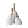 Vases Modern Simple Light Luxury Phnom Penh Home Accessories Living Room Model Decorated With Ceramic Decoration Marble