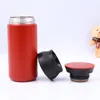 Water Bottles 350ML Stainless Steel Coffee Cup Vacuum Flame Outdoor Fashion Portable Travel Cup Water Bottle 230407