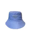 Sombrero de cubo Protección solar Hombres Mujeres Verano al aire libre Sombrero para el sol Pescador P Letra Sombreros Diseñador Sombreros de ala ancha para la playa