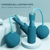Jump Ropes Cordless Gym Sports Fitness Training Adjustable Exercise Rapid Speed Skipping Equipment For home 230406