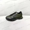 2023 Luftkudde stötdämpande strumpskor Prax 01 Men's Renylon Technical Fabric Walking Gummi Sneakers Lug Sole Party Wedding Runner Trainers Storlek 38-45