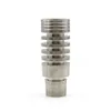 Titanium Nail Universal 14mm 18mm Joint Male Heat Sink GR2 Smoking Pipe Water Pipes Dab Rigs Wax Oil Tools