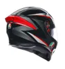 Kask Moto AGV Tam Yüz Kaza Kaskları Tam Yüz Motosiklet Kask K5 S Karbon Fiber ACU Plazma Siyah Gri Kırmızı WN Enj5 Ahnx