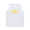 Tasarımcı Erkekler Kolsuz T shirt Harf Baskı Giyim INS Moda Erkekler ve Kadınlar için Hip Hop Tees Casual Gömlek Tüm Mevsimler