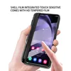 Metalowy wspornik do Samsung Galaxy Z Fold 5 Case Pen Pudełko Matowa skórzana szklana warstwowa okładka Ochrona zawiasu