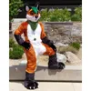 Costumes de mascotte Fursuit Renard Costumes de mascotte Ours brun Ours en peluche avec des sous-vêtements blancs Costumes Robe Halloween