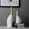 Vases Modern Simple Light Luxury Phnom Penh Home Accessories Living Room Model Decorated With Ceramic Decoration Marble